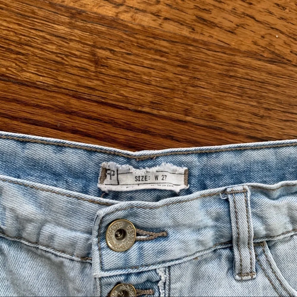 Free People Jean Shorts